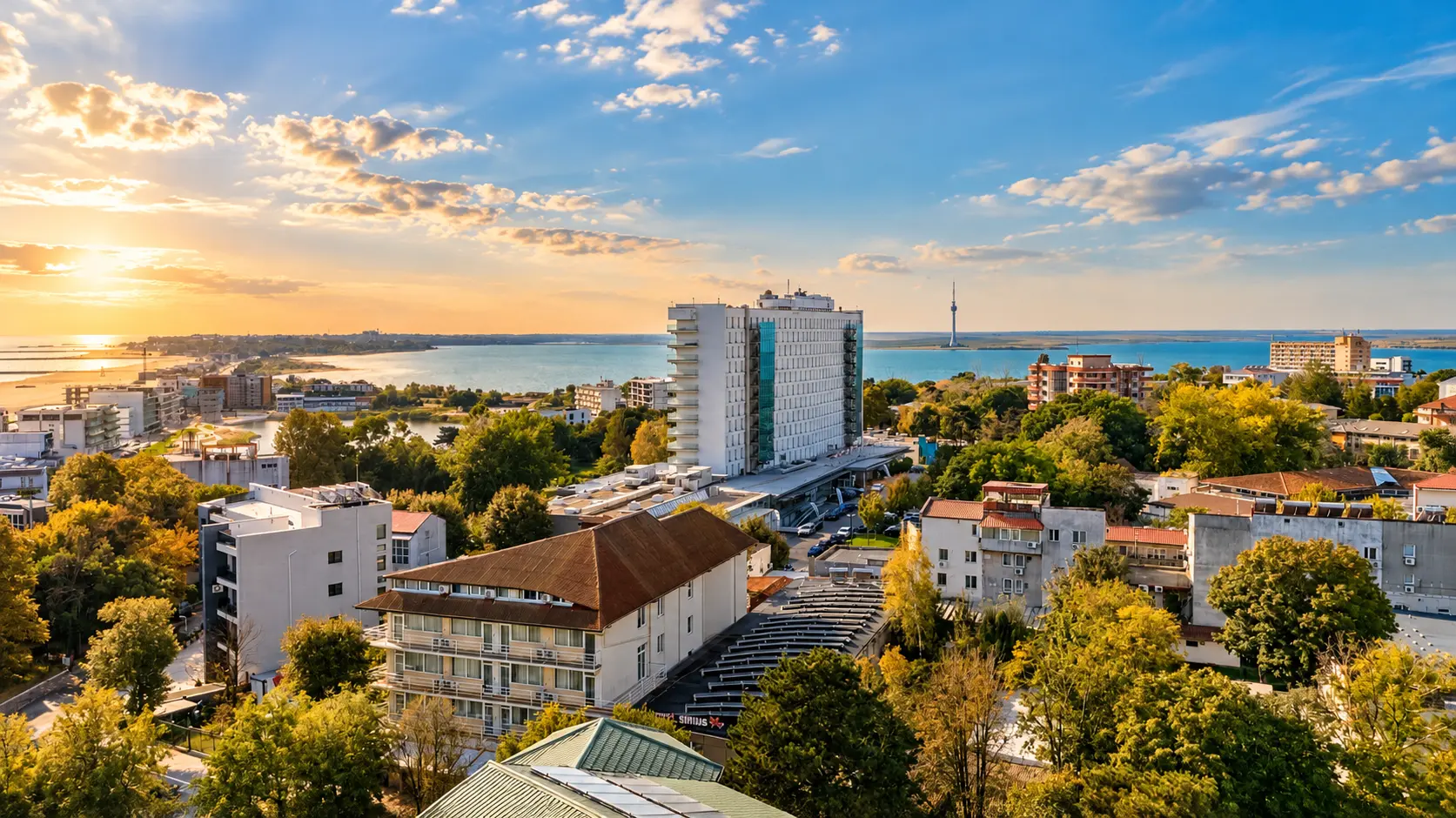 Eforie Nord, vedere aeriană